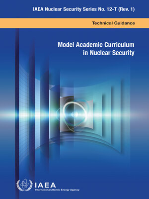 cover image of Model Academic Curriculum in Nuclear Security